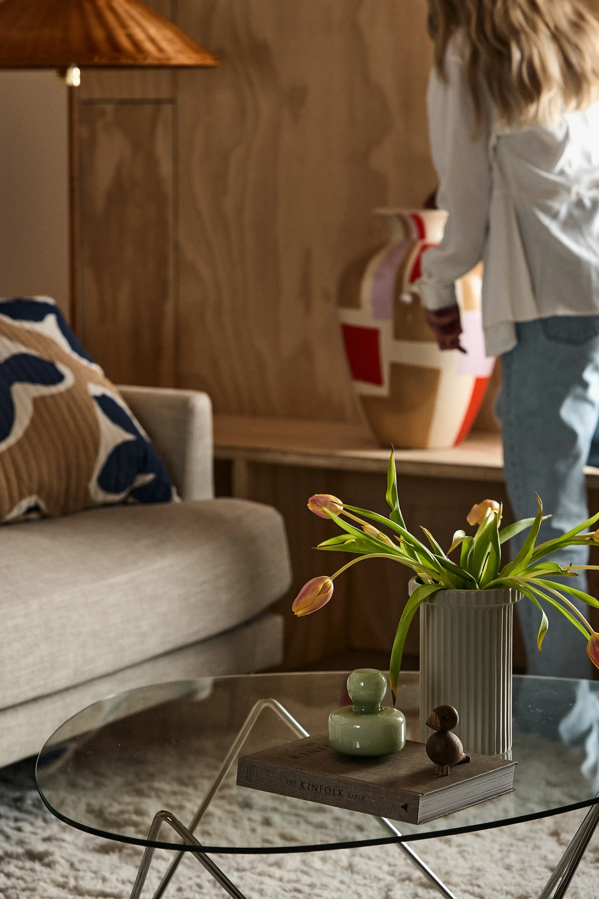 Mesa de centro Pedrera, cromo GUBI