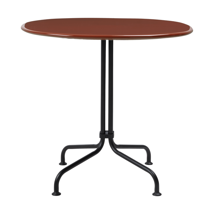 Mesa de comedor Carmel Bistro 75x75 cm - Rock red-black semi matt - GUBI