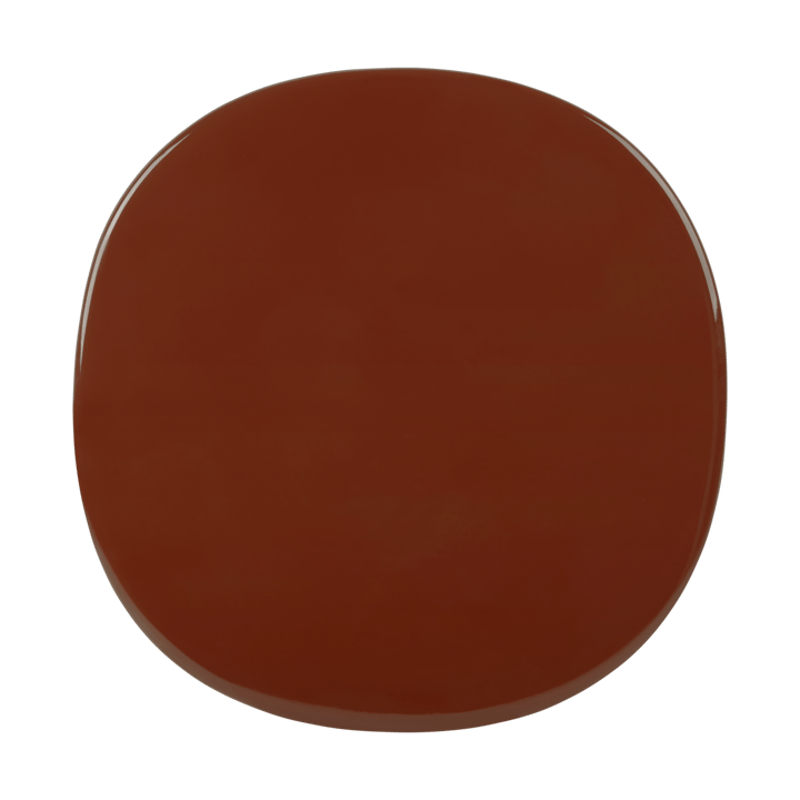 Mesa de comedor Carmel Bistro 75x75 cm, Rock red-black semi matt GUBI