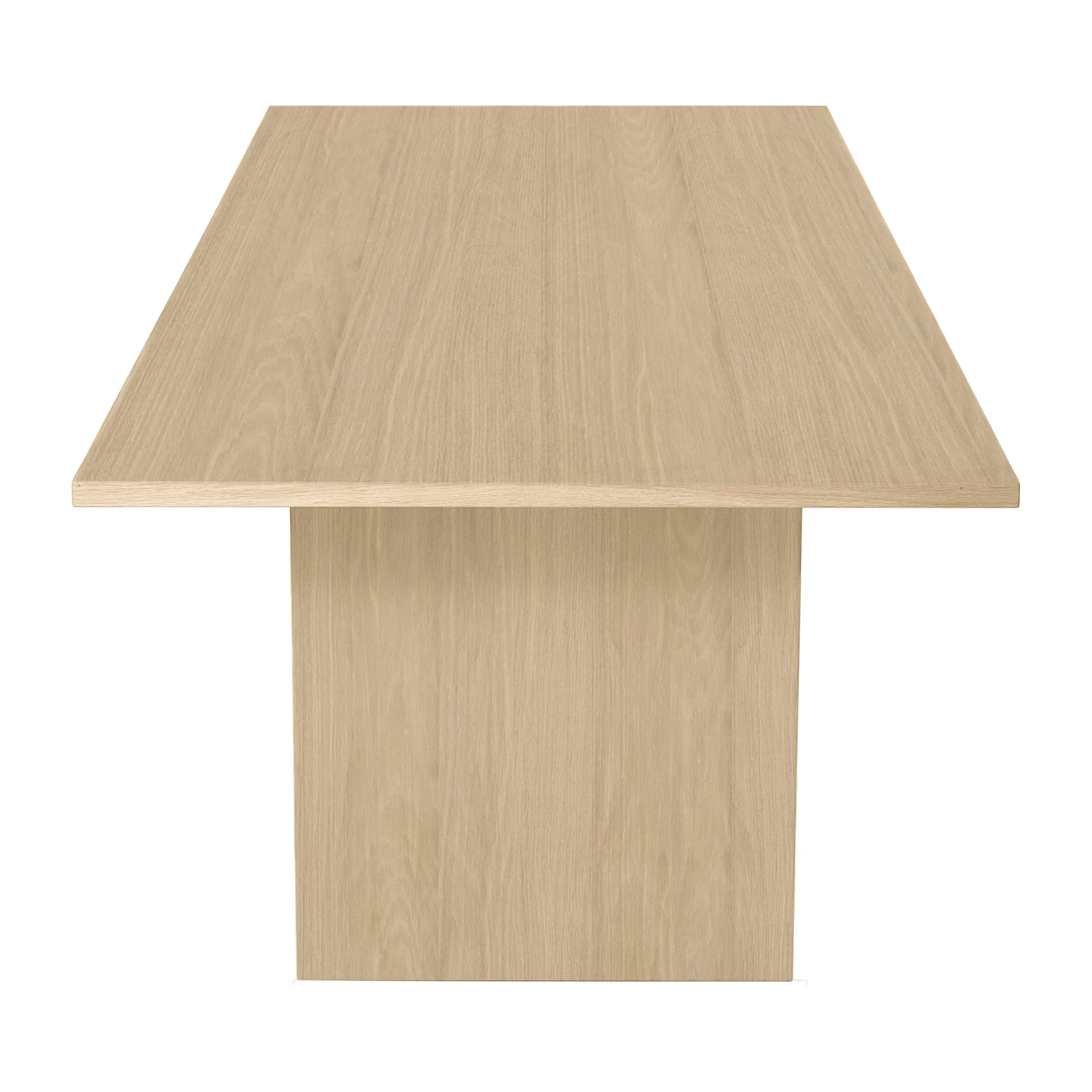 Mesa de comedor Private 100x260 cm, Roble teñido claro GUBI