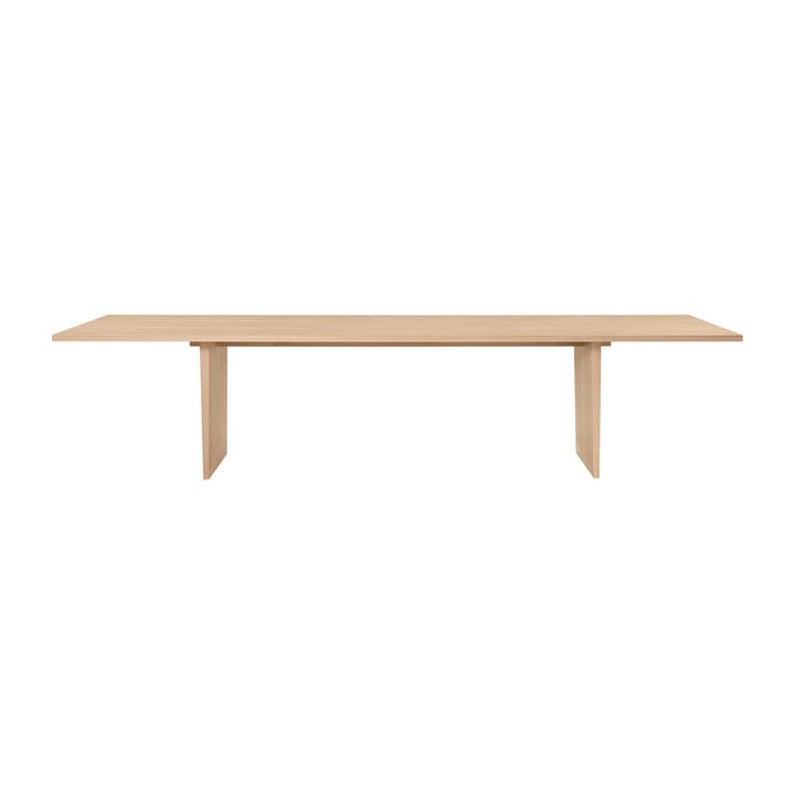 Mesa de comedor Private 100x320 cm - Roble teñido claro - GUBI