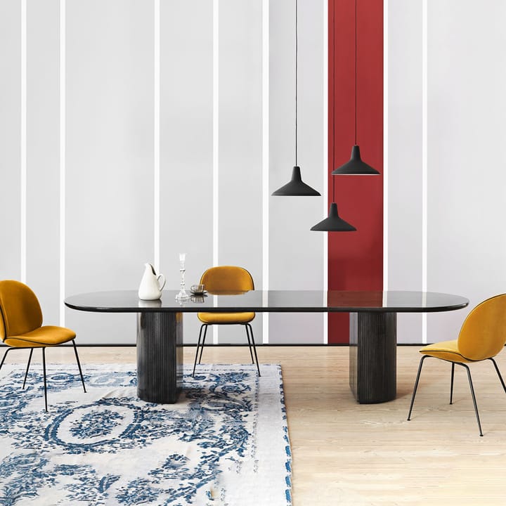 Mesa Moon ellips, Oak brown/black stained GUBI