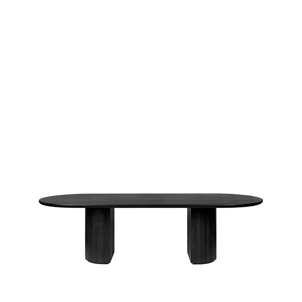 Mesa Moon ellips, Oak brown/black stained GUBI