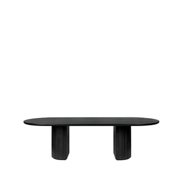 Mesa Moon ellips - Oak brown/black stained - GUBI