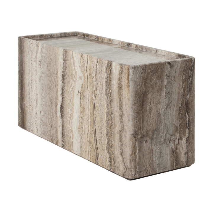 Mesa Pietra 30x80x40 cm - Lively sepia - GUBI