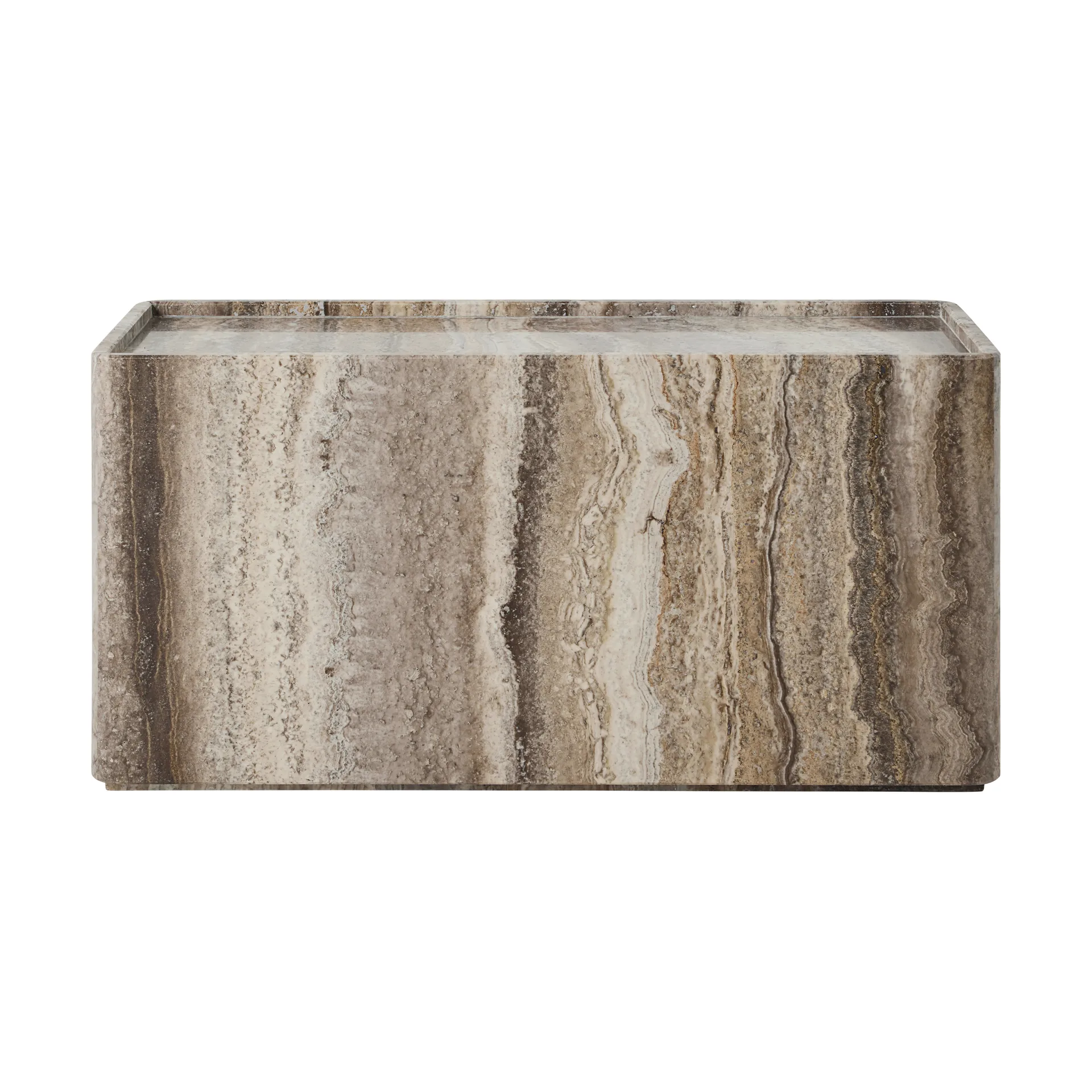 Mesa Pietra 30x80x40 cm, Lively sepia GUBI