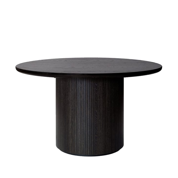 Mesa redonda Moon - Oak brown/black stained, ø150 cm - GUBI