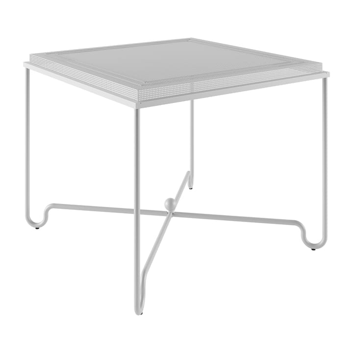 Mesa Tropique 90x90x75 cm, Classic white semi matt GUBI
