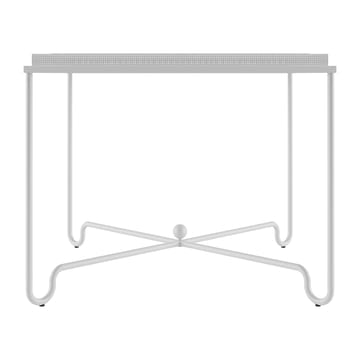 Mesa Tropique 90x90x75 cm - Classic white semi matt - GUBI