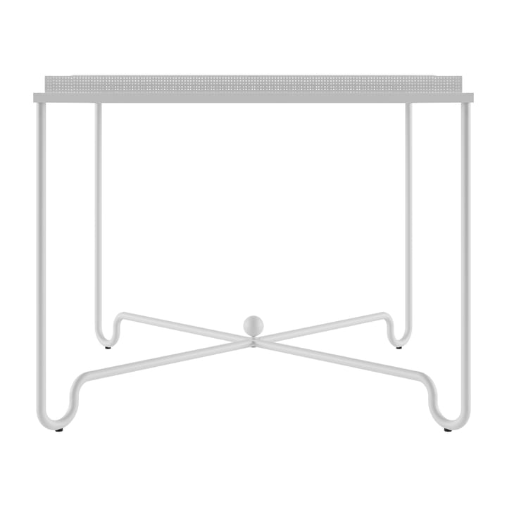 Mesa Tropique 90x90x75 cm, Classic white semi matt GUBI