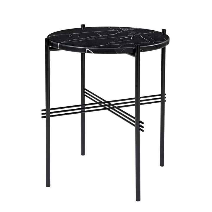 Mesa TS Ø 40 cm - mármol negro - GUBI