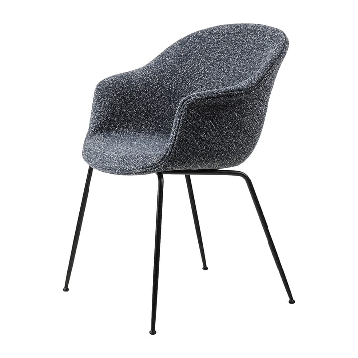 Silla Bat Flanay Upholstered - Around bouclé 023-black - GUBI