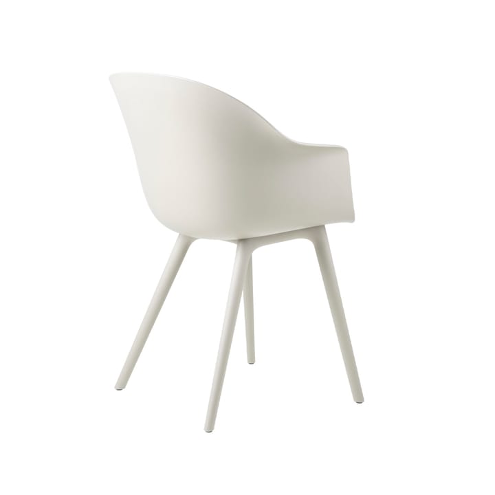 Silla Bat plástico, Alabaster white GUBI