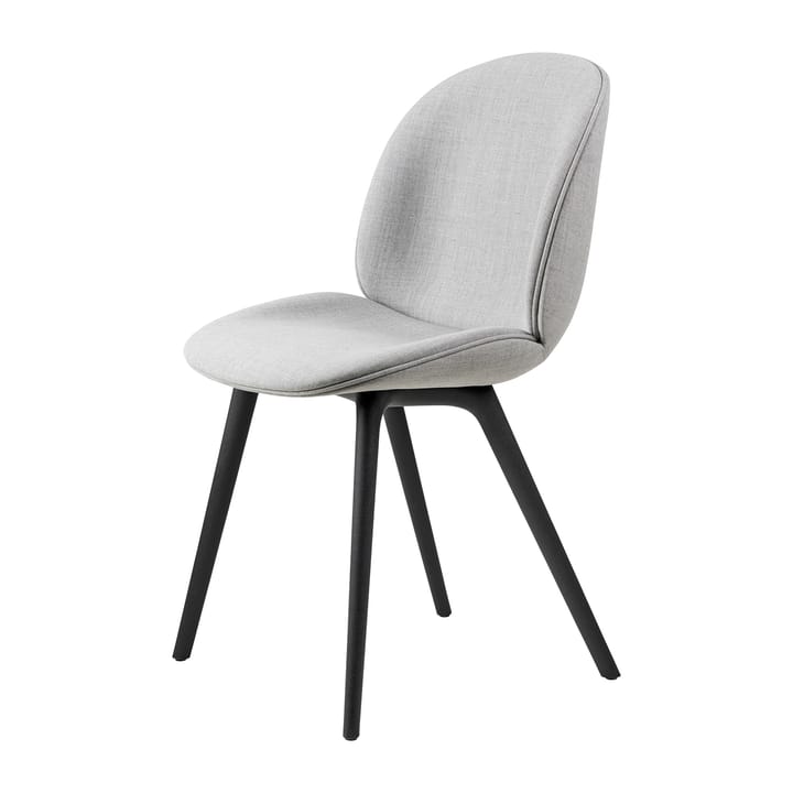Silla Beetle dining chair fully upholstered-plastic base - Remix 3 nr.123-black - GUBI
