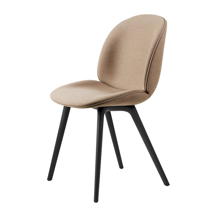 Silla Beetle dining chair fully upholstered-plastic base - Remix 3 nr.233-black - GUBI