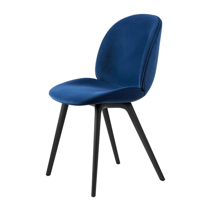 Silla Beetle dining chair fully upholstered-plastic base - Sunday 003-black - GUBI
