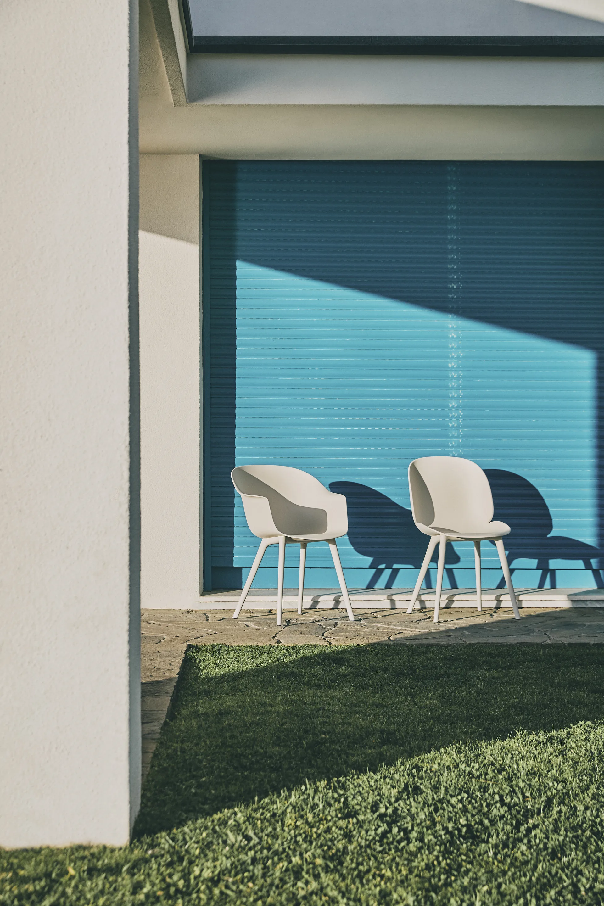 Silla Beetle Dining Outdoor, Alabaster white GUBI