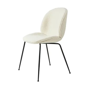 Silla Beetle Flanay Upholstered - Karakorum 001-estructura negra - GUBI