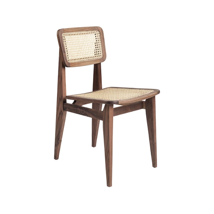 Silla C-Chair - American walnut, ratán - GUBI