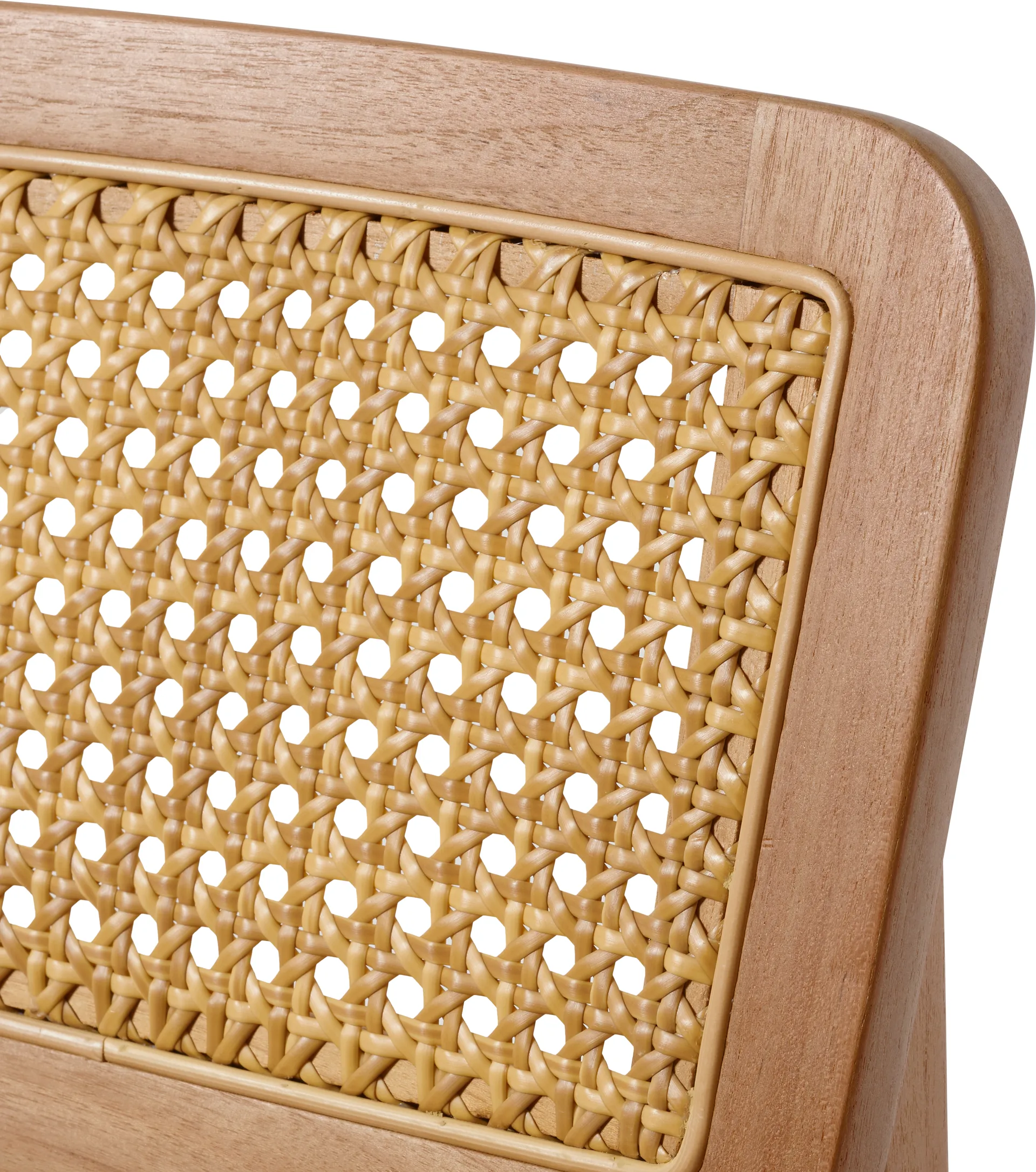 Silla C-chair Outdoor, Todo en caña francesa-teca natural GUBI