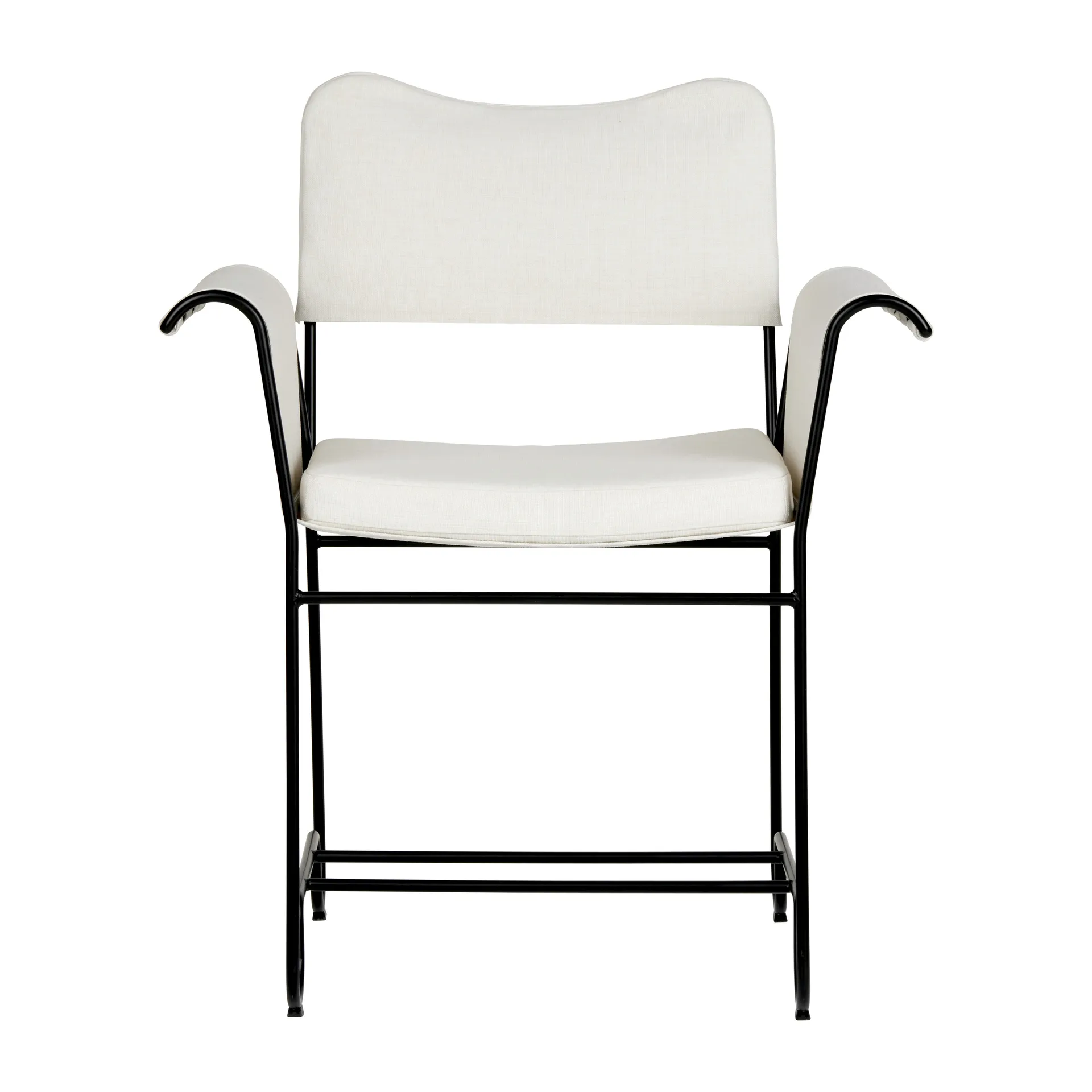 Silla con reposabrazos Tropique, Black-Leslie 06 GUBI
