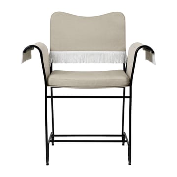 Silla con reposabrazos Tropique con flecos - Black-Leslie 12 - GUBI