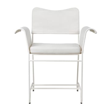 Silla con reposabrazos Tropique - White semi matt-Leslie 06 - GUBI