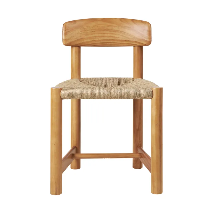 Silla Daumiller Side Chair - Natural Rush-golden pine - GUBI