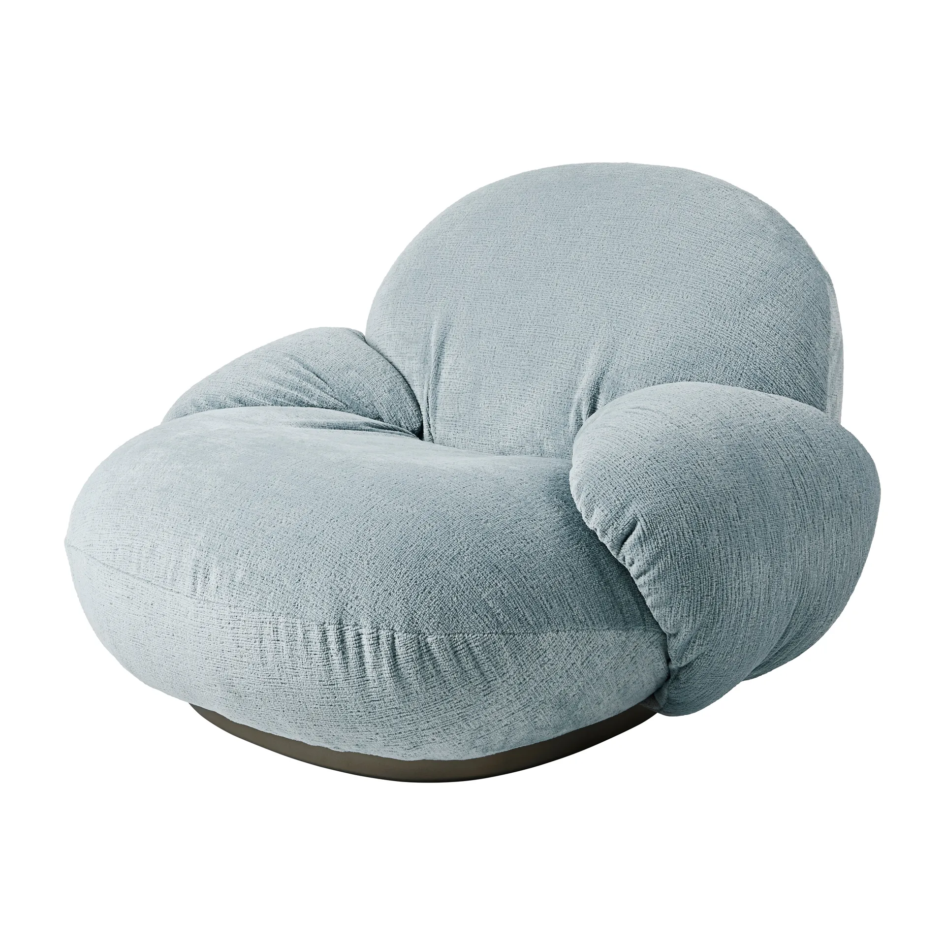 Sillón con reposabrazos Pacha, Mumble 10-pearl gold GUBI