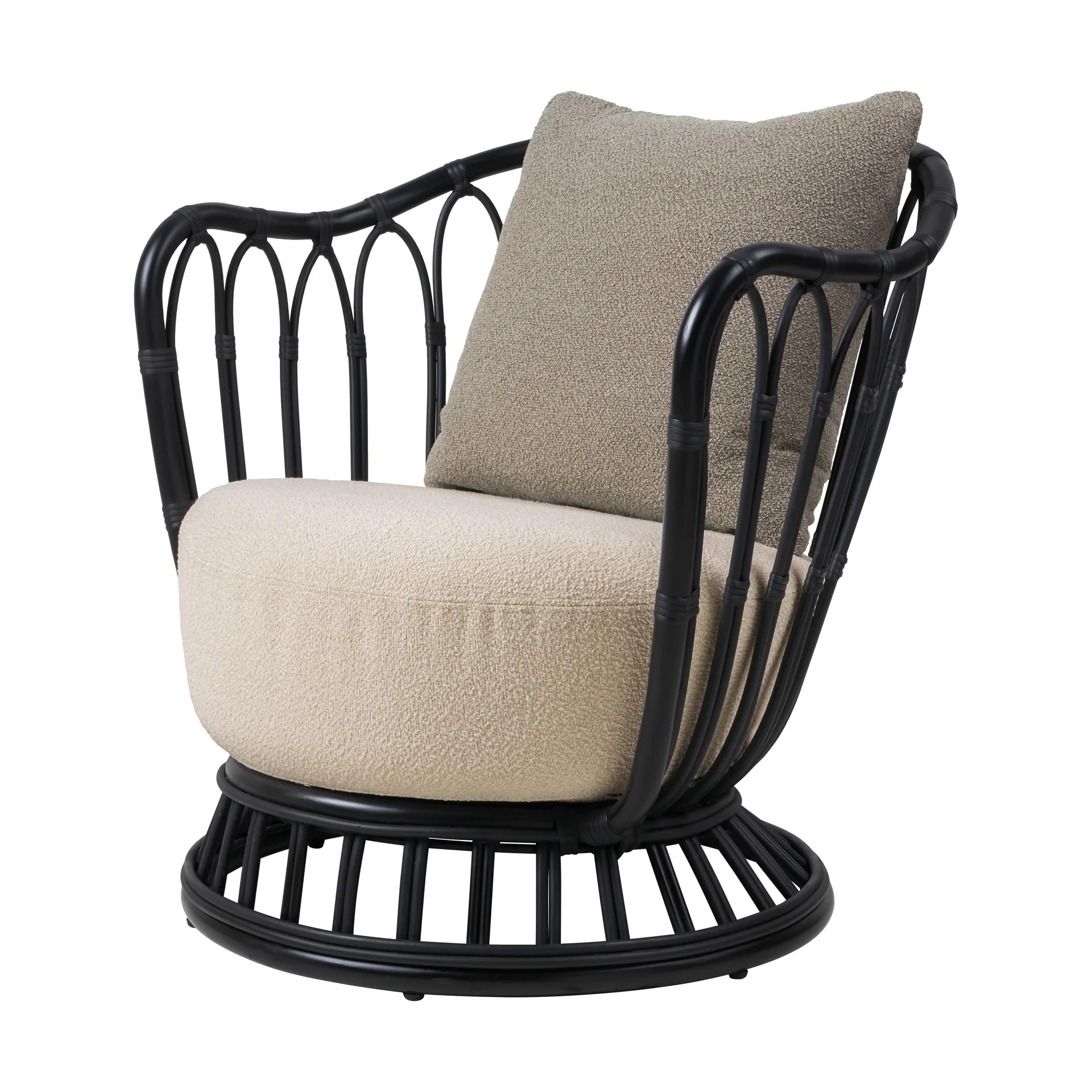 Sillón Grace Outdoor, Lorkey Limonta 41-43-black GUBI
