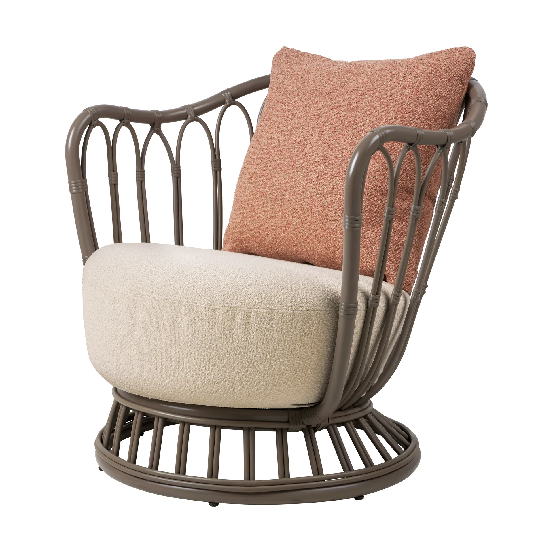 Sillón Grace Outdoor, Lorkey Limonta 41-44-mushroom gray GUBI