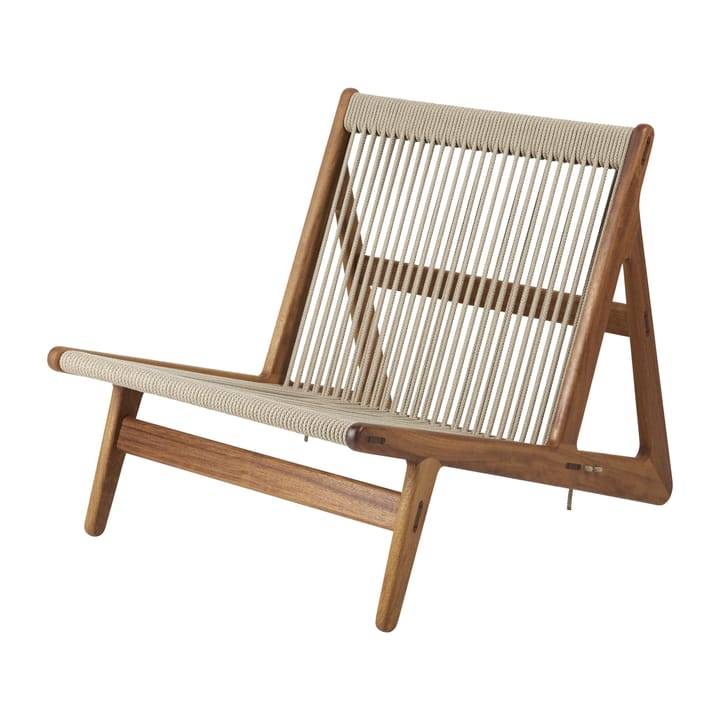 Sillón MR01 Initial outdoor lounge chair - Madera de iroko aceitada - GUBI