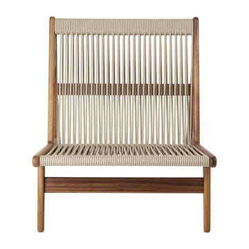 Sillón MR01 Initial outdoor lounge chair - Madera de iroko aceitada - GUBI