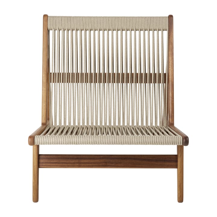 Sillón MR01 Initial outdoor lounge chair, Madera de iroko aceitada GUBI