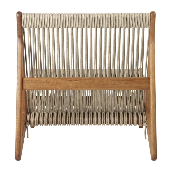 Sillón MR01 Initial outdoor lounge chair, Madera de iroko aceitada GUBI