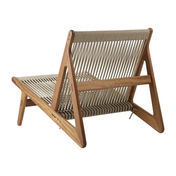 Sillón MR01 Initial outdoor lounge chair - Madera de iroko aceitada - GUBI