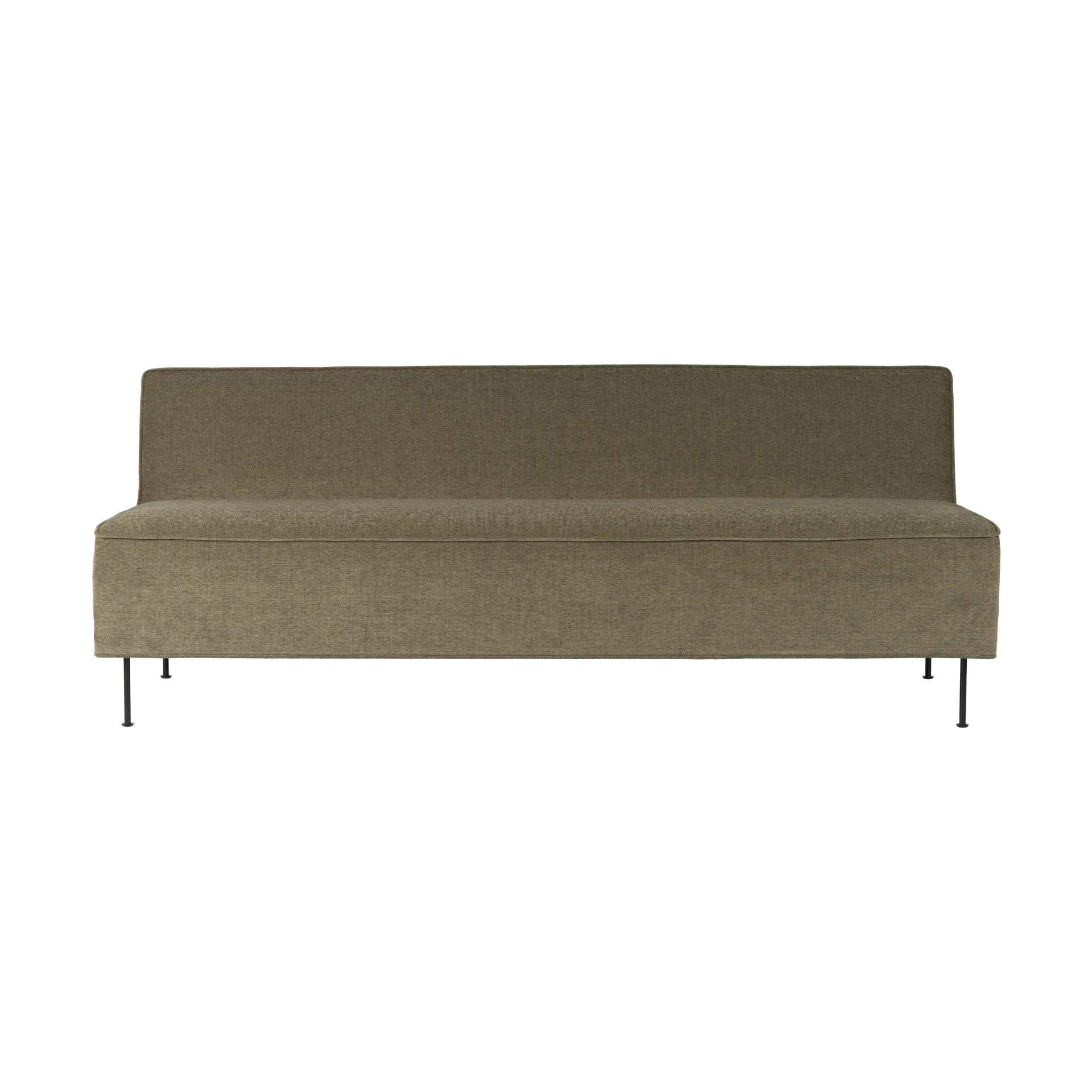 Sofá Modern Line 180x83x70 cm, Belsuede special FR 002-black GUBI