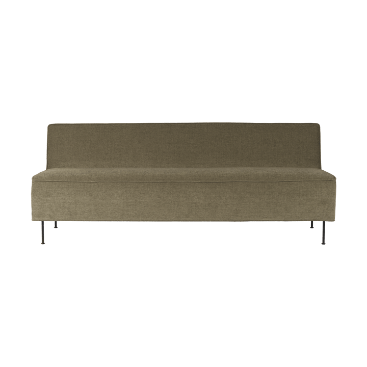 Sofá Modern Line 180x83x70 cm - Belsuede special FR 002-black - GUBI