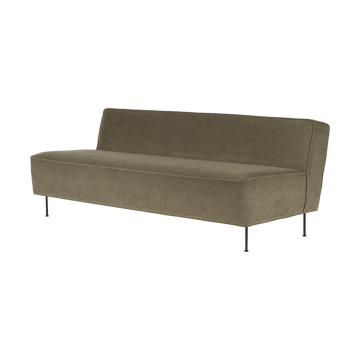 Sofá Modern Line 180x83x70 cm - Belsuede special FR 002-black - GUBI