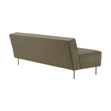 Sofá Modern Line 180x83x70 cm - Belsuede special FR 002-black - GUBI