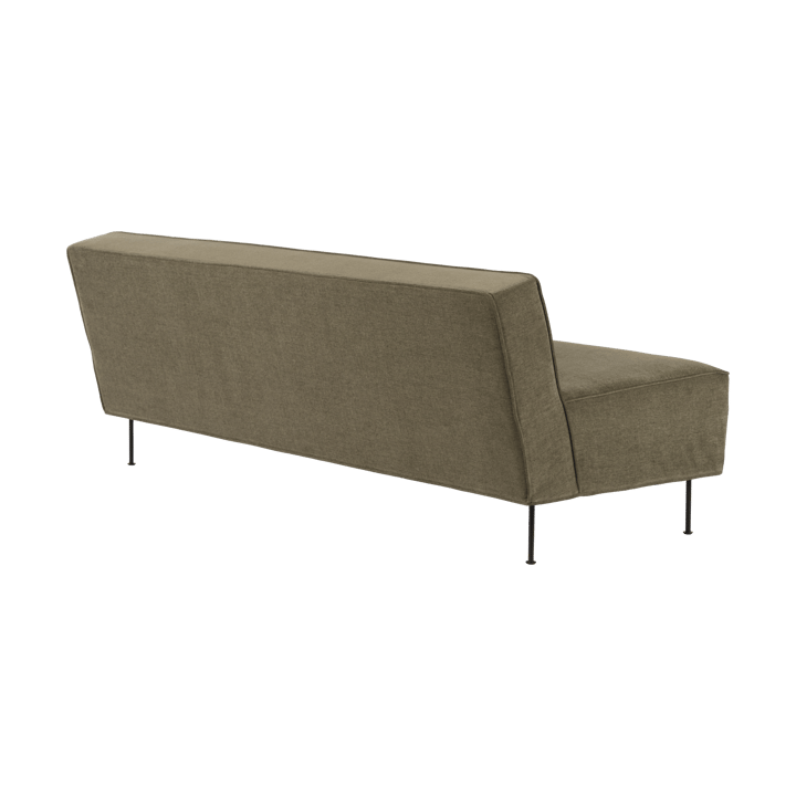 Sofá Modern Line 180x83x70 cm, Belsuede special FR 002-black GUBI
