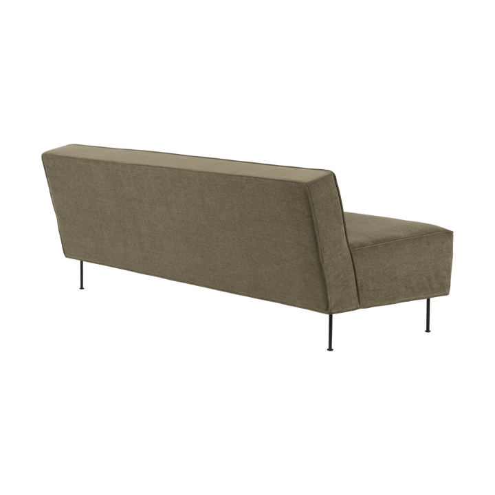 Sofá Modern Line 180x83x70 cm - Belsuede special FR 002-black - GUBI