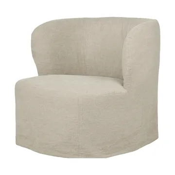 Stay Slipcover sillón lounge - Linen 0023, grande - GUBI