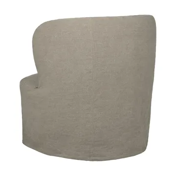 Stay Slipcover sillón lounge - Linen 0024, pequeño - GUBI