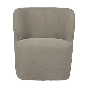 Stay Slipcover sillón lounge - Linen 0024, pequeño - GUBI