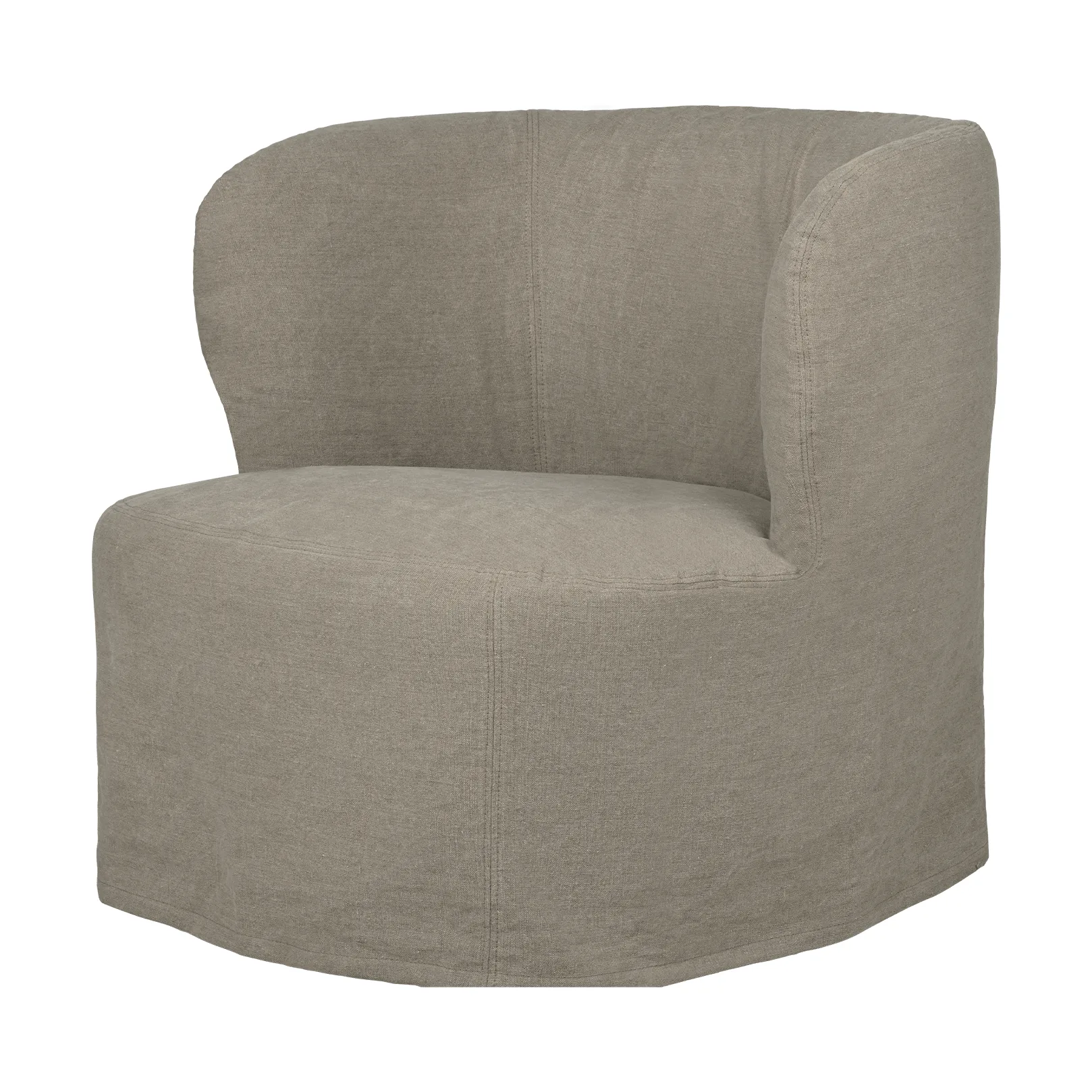 Stay Slipcover sillón lounge, Lino 0024, grande GUBI