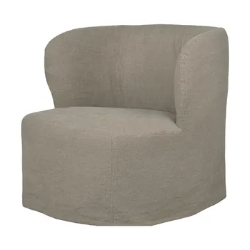 Stay Slipcover sillón lounge - Lino 0024, grande - GUBI