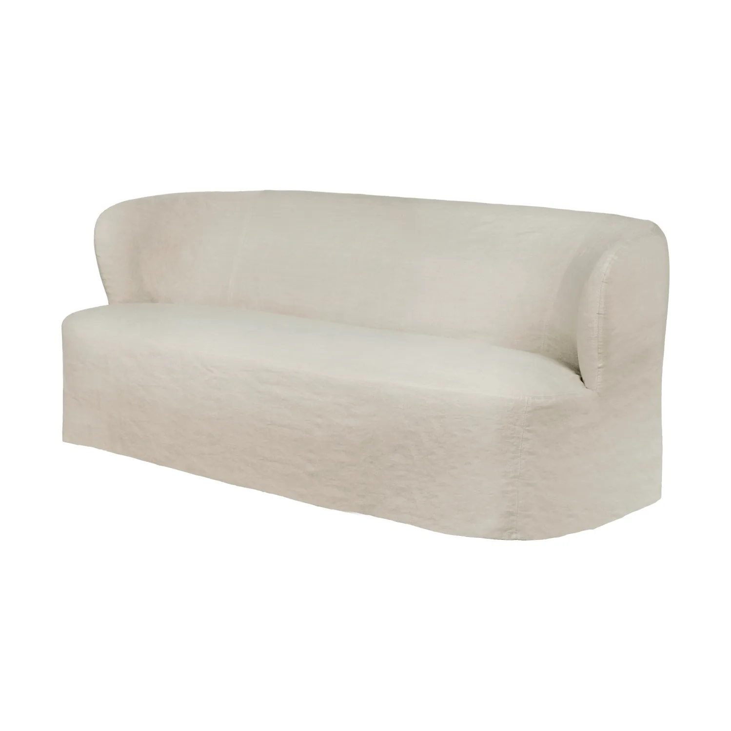 Stay Slipcover sofá, Linen 0023, 190x95 cm, 2,5 plazas GUBI