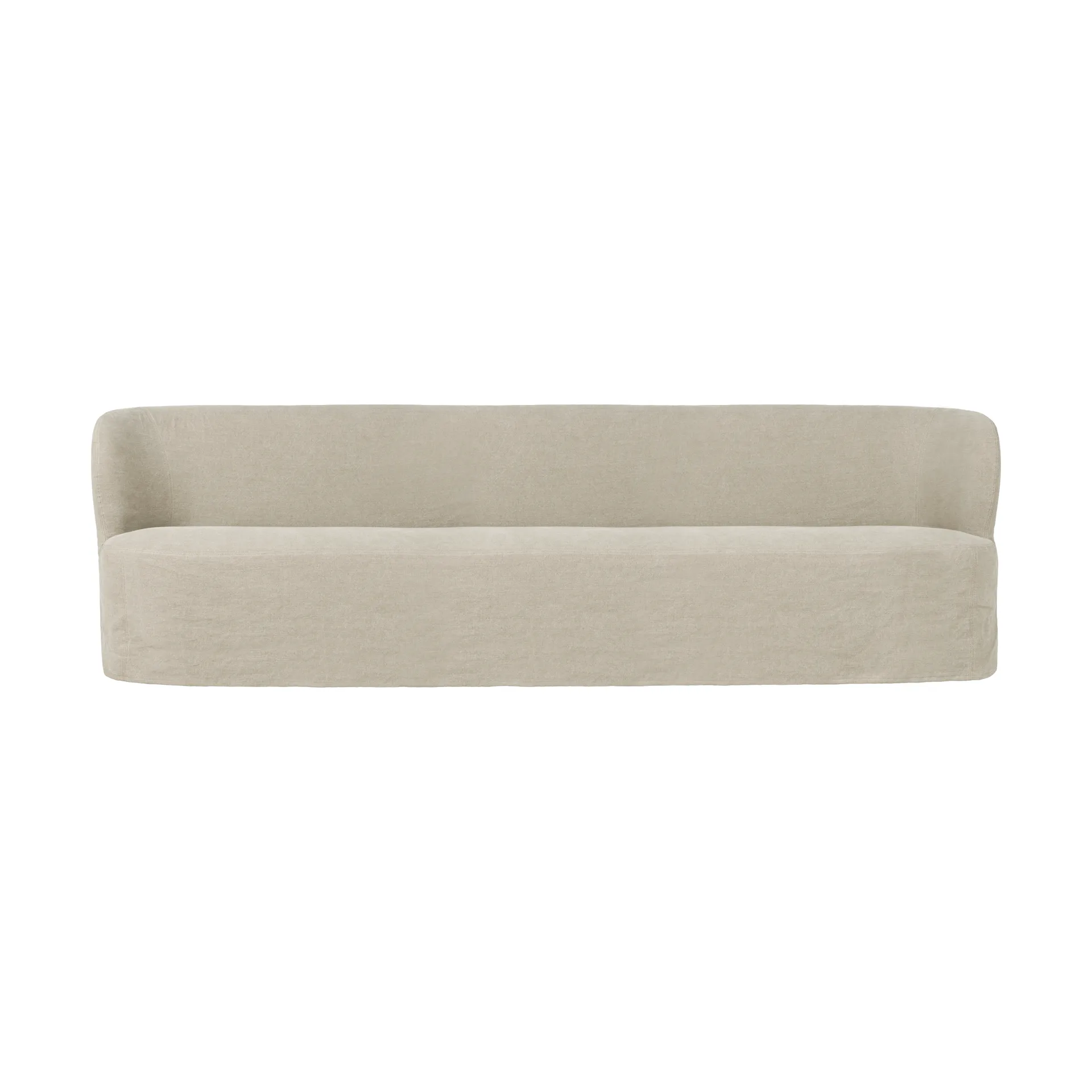 Stay Slipcover sofá, Linen 0023, 260x70 cm, 4 plazas GUBI