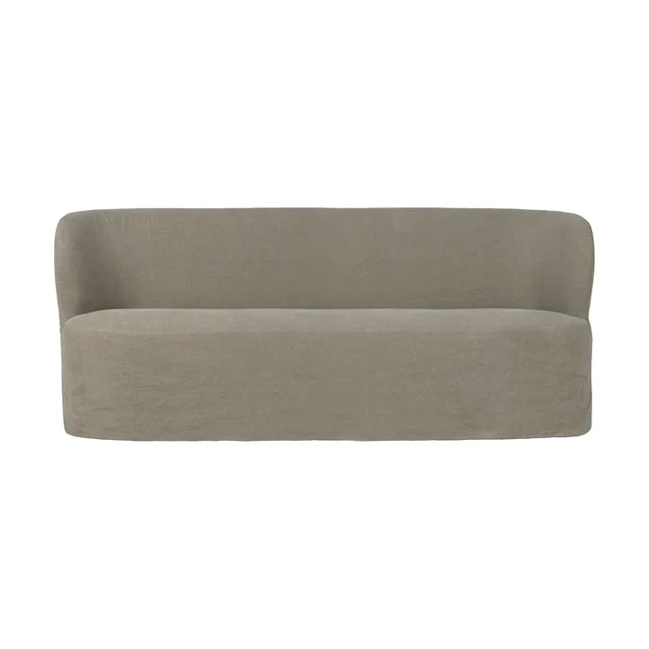 Stay Slipcover sofá - Linen 0024, 190x70 cm, 2,5 plazas - GUBI